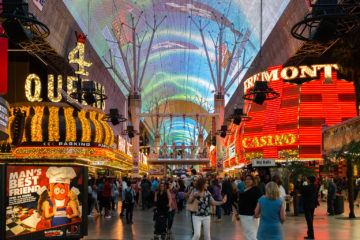 Street Experiance  Las Vegas Nevada  by Peter Ehlert in LasVegas Downtown