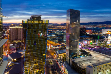 Vor Sonnenaufgang  Las Vegas Nevada USA by Peter Ehlert in Las Vegas Stadt und Hotels