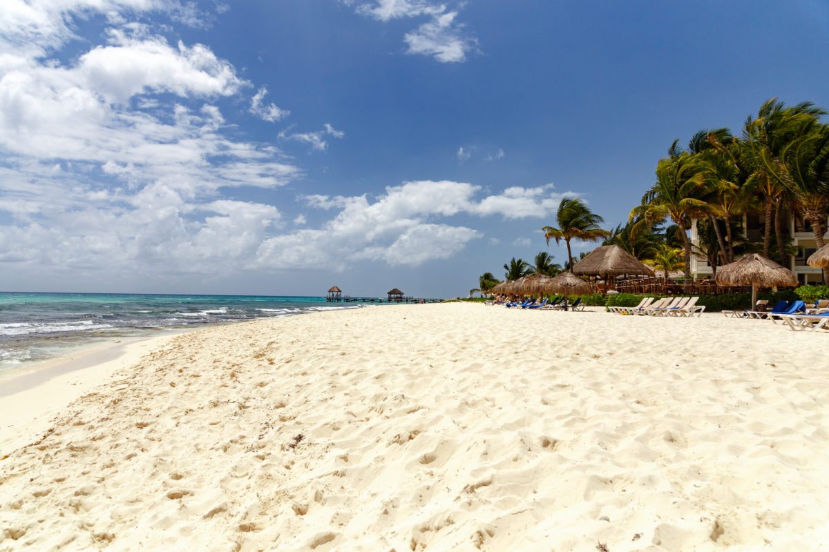 Strand von Playa del Carmen by Peter Ehlert in Playa del Carmen, Mexico