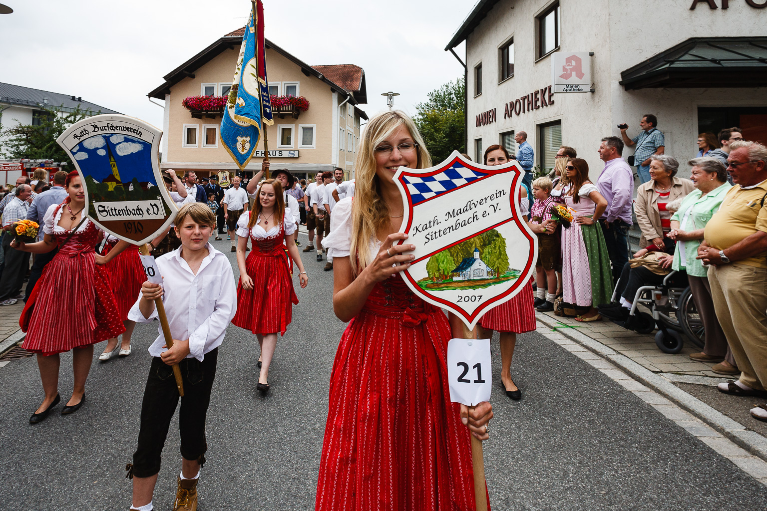 Burschen- & Mädelverein Sittenbach  Odelzhausen Bayern Deutschland by Peter Ehlert in 1200 Jahre Odelzhausen