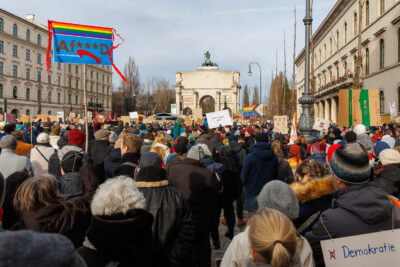 Demo  München Bayern Deutschland by Peter Ehlert in