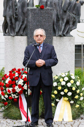 Abba Naor  Dachau Bayern Deutschland by Peter Ehlert in Gedenkfeier zur Befreiung des KZ Dachau (2015)