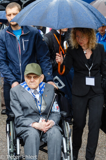 Zeitzeugen  Dachau Bayern Deutschland by Peter Ehlert in Gedenkfeier zur Befreiung des KZ Dachau (2015)