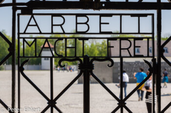 Eingangstor  Dachau Bayern Deutschland by Peter Ehlert in Nie wieder - plus jamais - never again