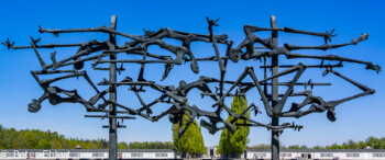 Internationales Mahnmahl von Nandor Glid  Dachau Bayern Deutschland by Peter Ehlert in Nie wieder - plus jamais - never again