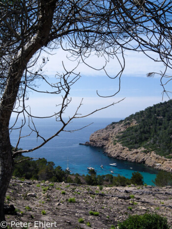 Blick auf Bucht  Sant Joan de Labritja Balearische Inseln - Ibiza Spanien by Peter Ehlert in Ibiza - Insel des Lichts
