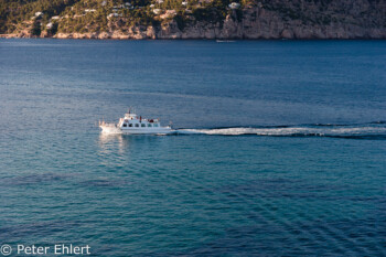 Ausflugsboot  Platja es Figueral Balearische Inseln - Ibiza Spanien by Peter Ehlert in Ibiza - Insel des Lichts