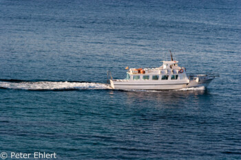 Ausflugsboot  Platja es Figueral Balearische Inseln - Ibiza Spanien by Peter Ehlert in Ibiza - Insel des Lichts