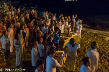 Strandfest in weiß  Platja es Figueral Balearische Inseln - Ibiza Spanien by Peter Ehlert in Ibiza - Insel des Lichts