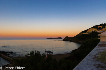 Sonnenuntergang  Platja es Figueral Balearische Inseln - Ibiza Spanien by Peter Ehlert in Ibiza - Insel des Lichts