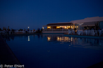 Pool bei Nacht  Platja es Figueral Balearische Inseln - Ibiza Spanien by Peter Ehlert in Ibiza - Insel des Lichts