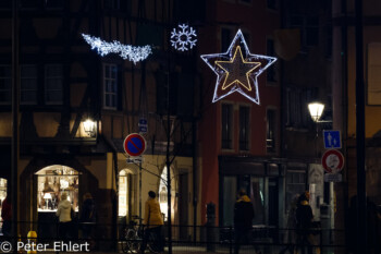 Blinkernder Stern  Strasbourg Grand Est Frankreich by Peter Ehlert in Weihnachtsmarkt 2017 Straßburg