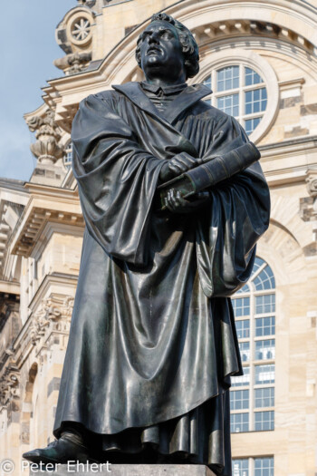 Martin Luther Statue  Dresden Sachsen Deutschland by Peter Ehlert in Dresden Weekend