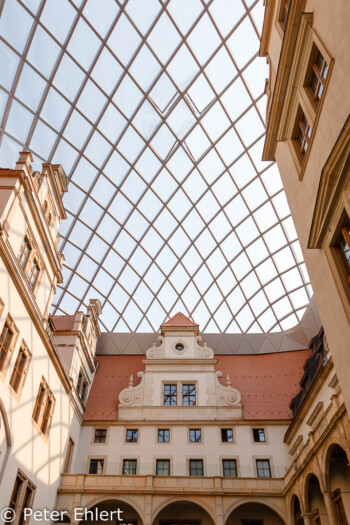 Innenhof Staatliche Kunstsammlung  Dresden Sachsen Deutschland by Peter Ehlert in Dresden Weekend