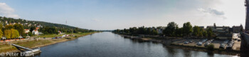 Elbepanorama  Dresden Sachsen Deutschland by Peter Ehlert in Dresden Weekend