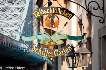 Schild Schiller Garten  Dresden Sachsen Deutschland by Peter Ehlert in Dresden Weekend