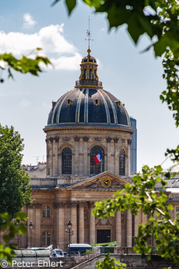 Kuppel des Institut de France  Paris Île-de-France Frankreich by Peter Ehlert in Paris, quer durch die Stadt