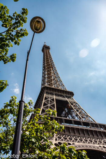 Eiffelturm vom Quai Branly  Paris Île-de-France Frankreich by Peter Ehlert in Paris, quer durch die Stadt