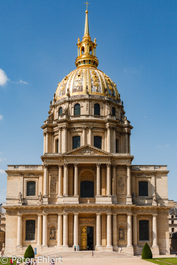 Portal des Invalidendoms  Paris Île-de-France Frankreich by Peter Ehlert in Paris, quer durch die Stadt