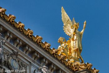 Opéra Garnier  Paris Île-de-France Frankreich by Peter Ehlert in Paris, quer durch die Stadt