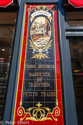Altes Bäckerschild  Paris Île-de-France Frankreich by Peter Ehlert in Paris, quer durch die Stadt
