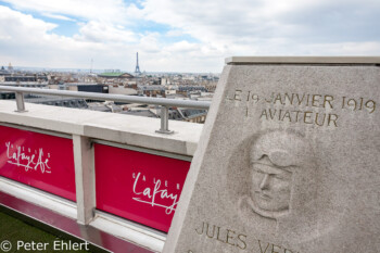 Dachterrasse  Paris Île-de-France Frankreich by Peter Ehlert in Paris, quer durch die Stadt