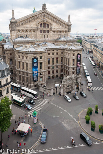 Rückseite Opéra Garnier  Paris Île-de-France Frankreich by Peter Ehlert in Paris, quer durch die Stadt