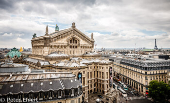 Rückseite Opéra Garnier  Paris Île-de-France Frankreich by Peter Ehlert in Paris, quer durch die Stadt