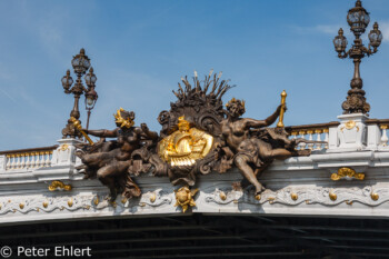 Pont Alexandre 3  Paris Île-de-France Frankreich by Peter Ehlert in Paris Bateaux mouches