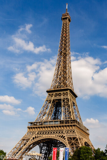 Eiffelturm  Paris Île-de-France Frankreich by Lara Ehlert in Paris Bateaux mouches