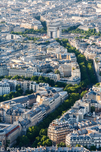 Arc de Triomphe und Avenue d'Iéna  Paris Île-de-France Frankreich by Peter Ehlert in Paris, Eiffelturm und Quartier Latin