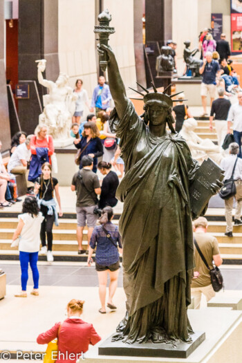 Freiheitsstatue   Paris Île-de-France Frankreich by Lara Ehlert in Paris Louvre und Musée d’Orsay