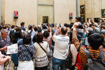 Andrang vor Mona Lisa  Paris Île-de-France Frankreich by Peter Ehlert in Paris Louvre und Musée d’Orsay