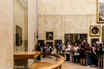 Andrang vor Mona Lisa  Paris Île-de-France Frankreich by Lara Ehlert in Paris Louvre und Musée d’Orsay