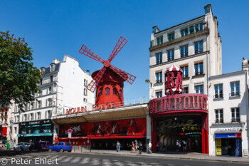 Moulin Rouge  Paris Île-de-France Frankreich by Peter Ehlert in Paris Montmatre