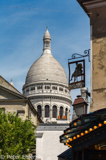 Kuppel von der Basilika Sacré-Cœur  Paris Île-de-France Frankreich by Peter Ehlert in Paris Montmatre