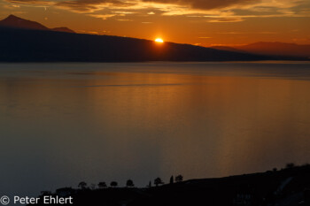 Abendsonne über dem Genfer See  Chexbres Vaud Schweiz by Peter Ehlert in Wochenende am Genfer See