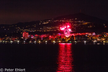 Feuerwerk  Montreux Vaud Schweiz by Peter Ehlert in Wochenende am Genfer See