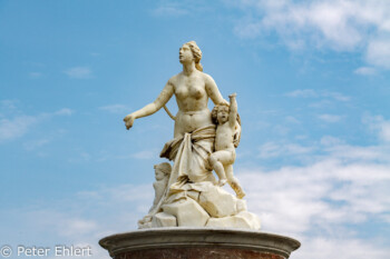 Brunnenfigur  Chiemsee Bayern Deutschland by Peter Ehlert in Berchtesgadener Land