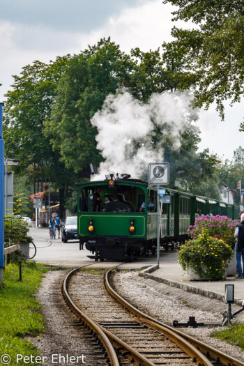 Historische Dampflok  Prien am Chiemsee Bayern Deutschland by Peter Ehlert in Berchtesgadener Land