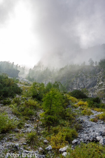 Berg in Wolken  Berchtesgaden Bayern Deutschland by Peter Ehlert in Berchtesgadener Land