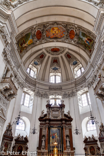 Altar und Decke  Salzburg Salzburg Österreich by Peter Ehlert in Salzburg mit Schloss Hellbrunn