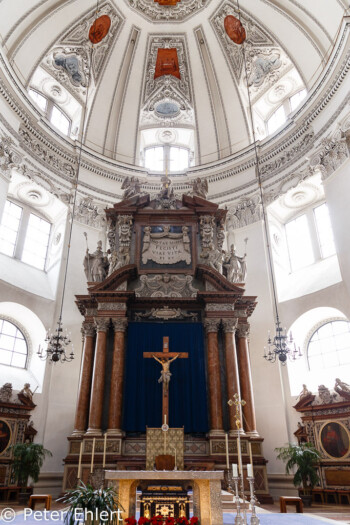Altar und Decke  Salzburg Salzburg Österreich by Peter Ehlert in Salzburg mit Schloss Hellbrunn