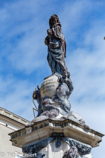 Mariensäule  Salzburg Salzburg Österreich by Peter Ehlert in Salzburg mit Schloss Hellbrunn