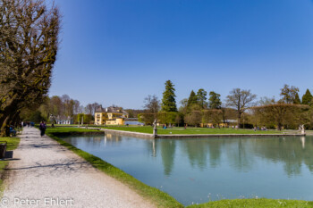 See und Schloss  Salzburg Salzburg Österreich by Peter Ehlert in Salzburg mit Schloss Hellbrunn