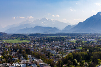 Blick auf Tennengebirge  Salzburg Salzburg Österreich by Peter Ehlert in Salzburg mit Schloss Hellbrunn