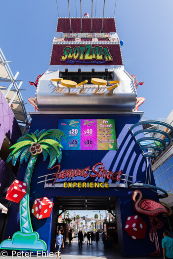 Eingang Fremont Street Experiance  Las Vegas Nevada USA by Peter Ehlert in Las Vegas Downtown