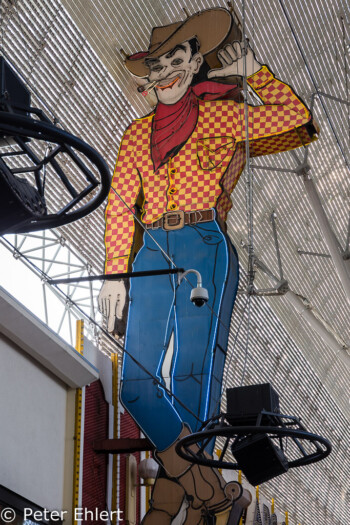 Cowboy  Las Vegas Nevada  by Peter Ehlert in Las Vegas Downtown