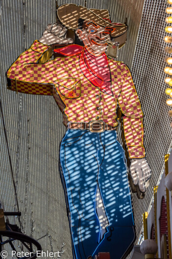 Cowboy  Las Vegas Nevada  by Peter Ehlert in Las Vegas Downtown