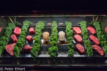 Auslage Lobster und Steak  Las Vegas Nevada  by Peter Ehlert in Las Vegas Downtown